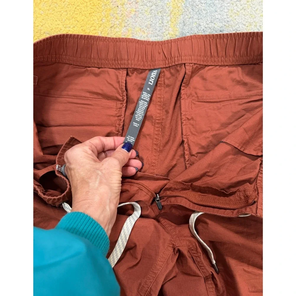 Vuori Ripstop Organic Cotton Shorts Mens XL V370 Elastic Hiking Cargo Athletic - Picture 11 of 12